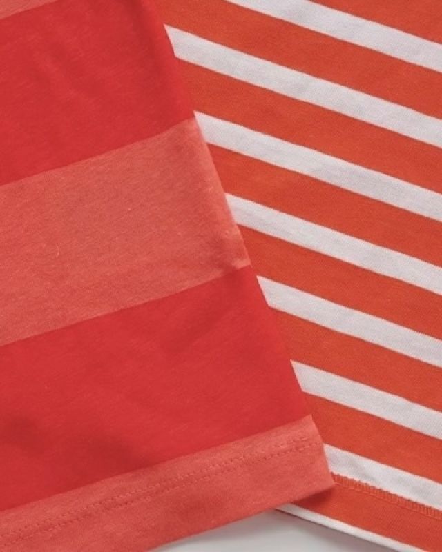 Two orange stripe t shirts, the same but different, how can you tell?
#mytrainedeye #hm #only #stripes #jerseystripes #jersey